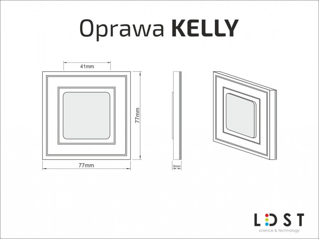Oprawa schodowa KELLY LED 230V LDST